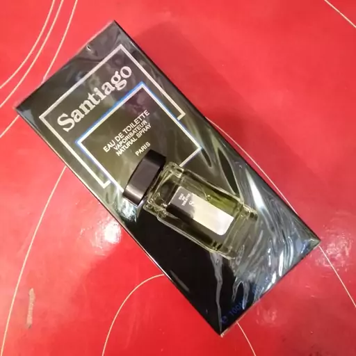 ادکلن سانتیاگو تستر دار Santiago عطر  سانتیاگو جایزه دار santiagoعطر  SANTIAGO EAU DE TOILETTE اودکلن سانتیگو درجه 2