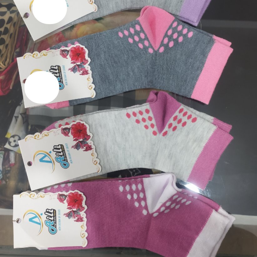 پک چهار عددی جوراب زنانه نیم ساق