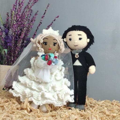 عروسک عروس و داماد 