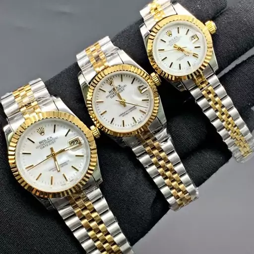 ساعت ست زنانه مردانه رولکس موتور میوتا ژاپن رنگ ثابت rolex