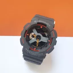 ساعت مردانه پسرانه جی شاک اصلی اسپرت ضد آب موتور ژاپن بند رابر  g shock