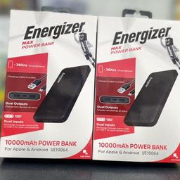 پاور بانک 10هزار آمپر با گارانتی energizer