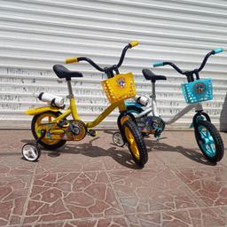 دوچرخه کودک سایز 12 مناسب برای سنین 2 تا 7 سال بدنه فلزی  سونیک پلاس