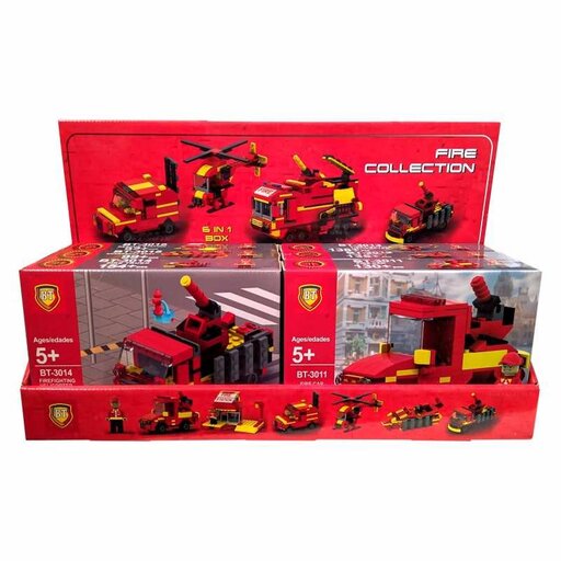 بازی لگو و ساختنی بی تی مدل آتش نشان بسته 6 عددی

اسباب بازی کودک