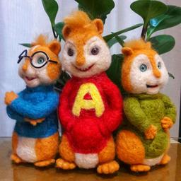 عروسک کچه ای آلوین و سنجاب ها