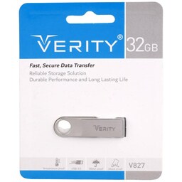 فلش 32 گیگ وریتی Verity V827 USB3.0 VERITY V827 32GB USB3.0 Flash Memory