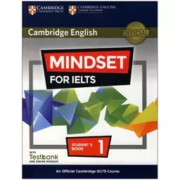 کتاب زبان مایندست فور آیلتس 1   mindset   for   ielts  1