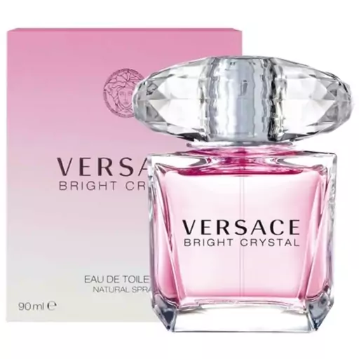 تستر اورجینال ادکلن ورساچه صورتی-برایت کریستال  Versace Bright Crystal