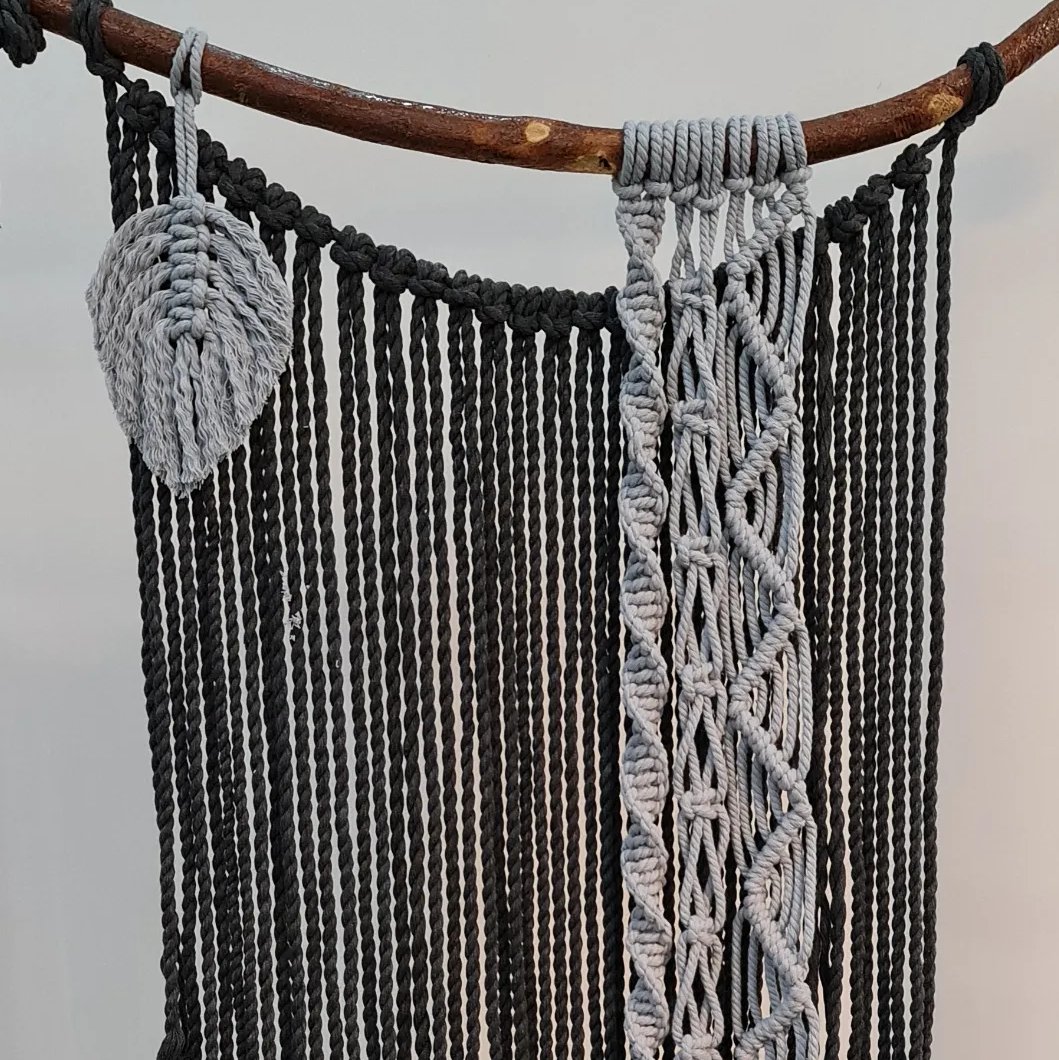 دیوارکوب مکرومه بافی (پس کرایه)