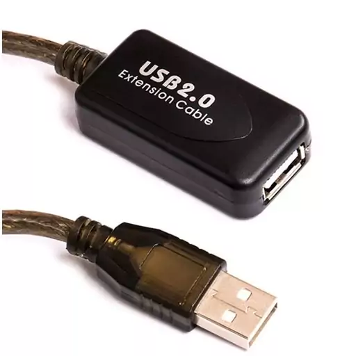 کابل افزایش USB برد دار پی نت 10 متری 