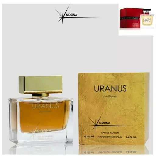 عطر ادکلن اورانوس زنانه رایحه لالیک قرمز مهزیار (100 میل سیدونا)