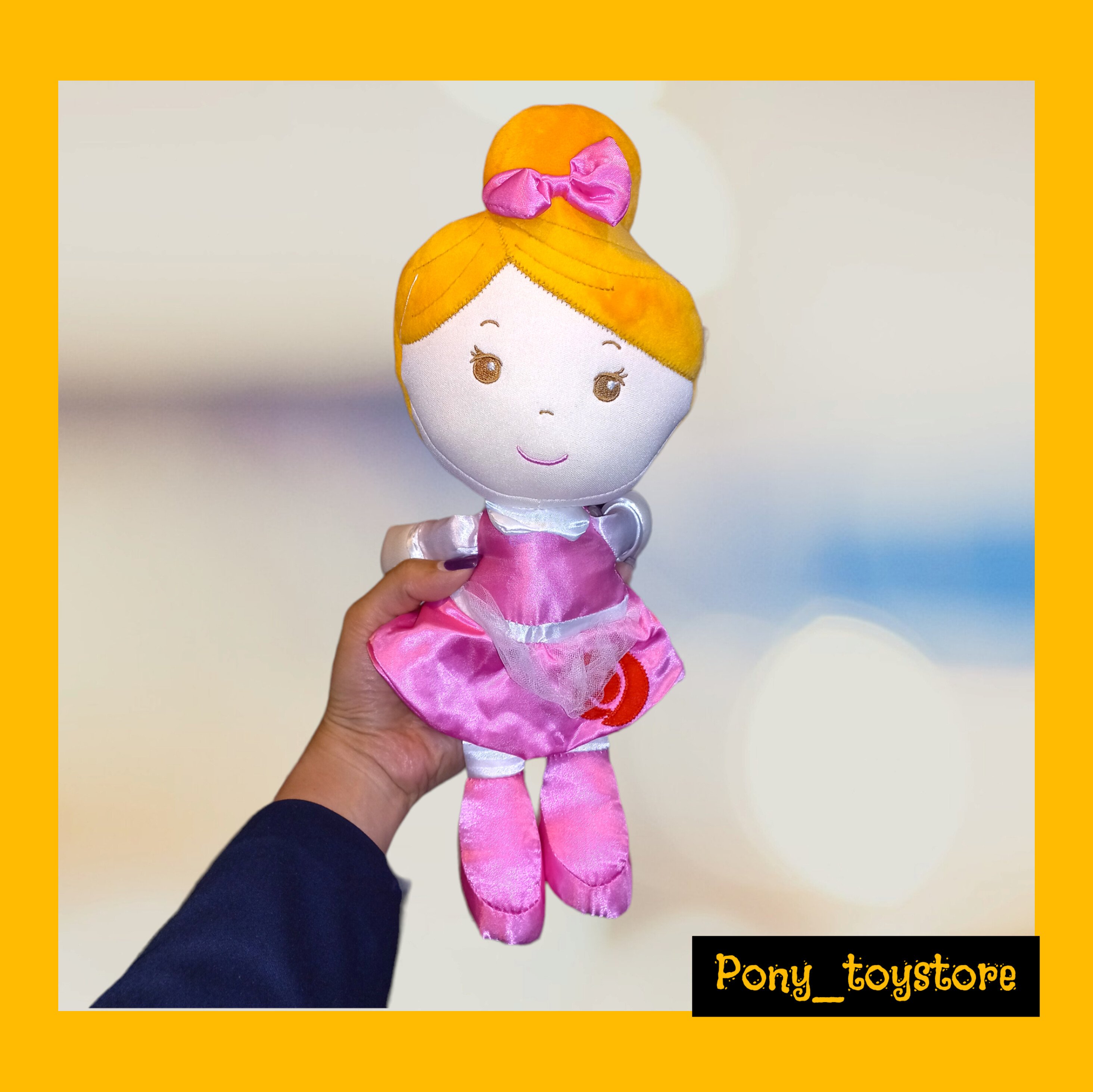 عروسک  پارچه ای سیندرلا