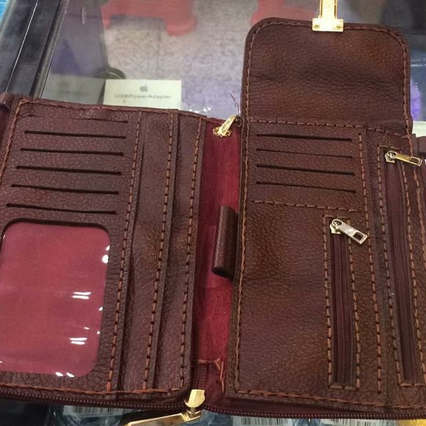 کیف پاسپورتی اسپرت چرمی طبیعی دست دوز