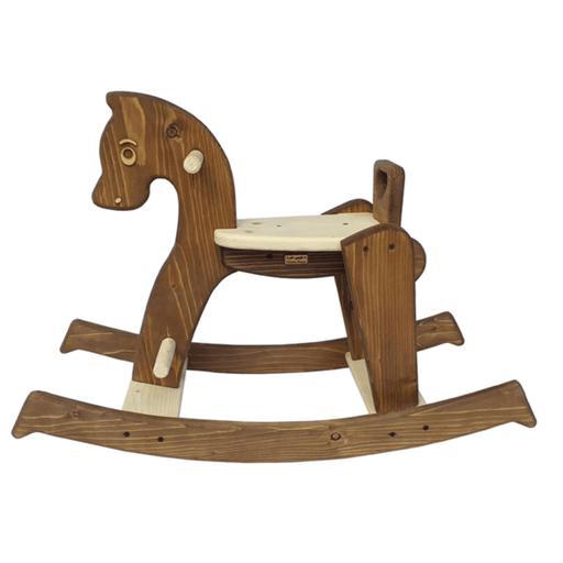 راکر چوبی کودک مدل اسب سایز کوچک                 کرایه ی ارسال به صورت پس کرایه به عهده ی مشتری می باشد 