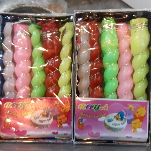 شمع کوچک 10 عددی