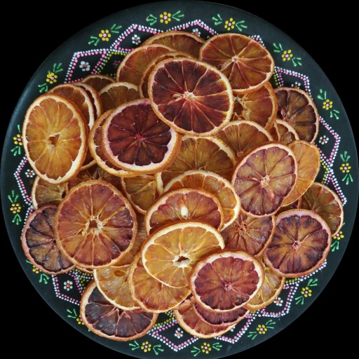 پرتقال خونی خشک سالینا(100 گرم) (دارای سیب سلامت)