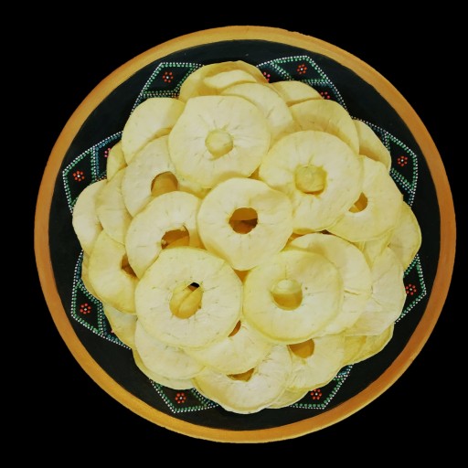سیب خشک سالینا (100گرم) (دارای سیب سلامت)