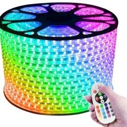 ریسه ال ای دی RGB هفت رنگ (کلاف 100 متری ) 