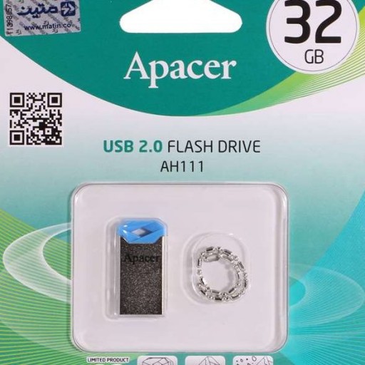 فلش مموری 32GB
Apacer AH111 USB2.0 Flash Memory-32GB