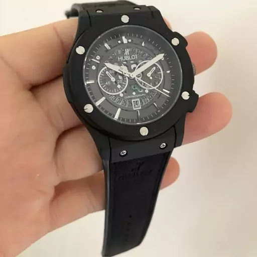 ساعت مچی مردانه هابلوت Hublot با ارسال و جعبه قفل و بدنه اصلی 