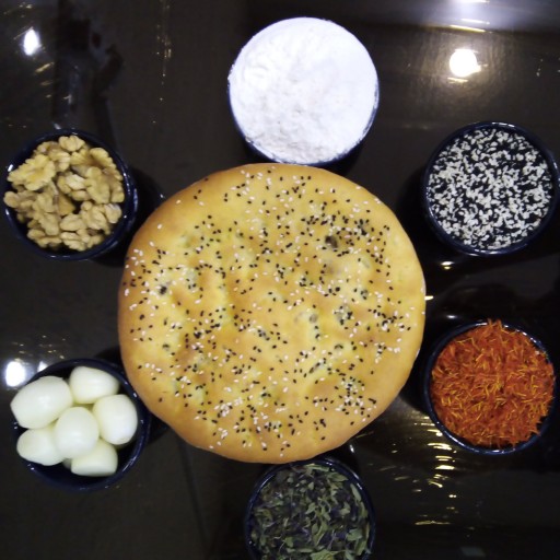 نان سنتی سنندج (کولیره مژگه)