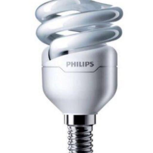 لامپ کم مصرف 8 وات فیلیپس مدل Tornado پایه E14