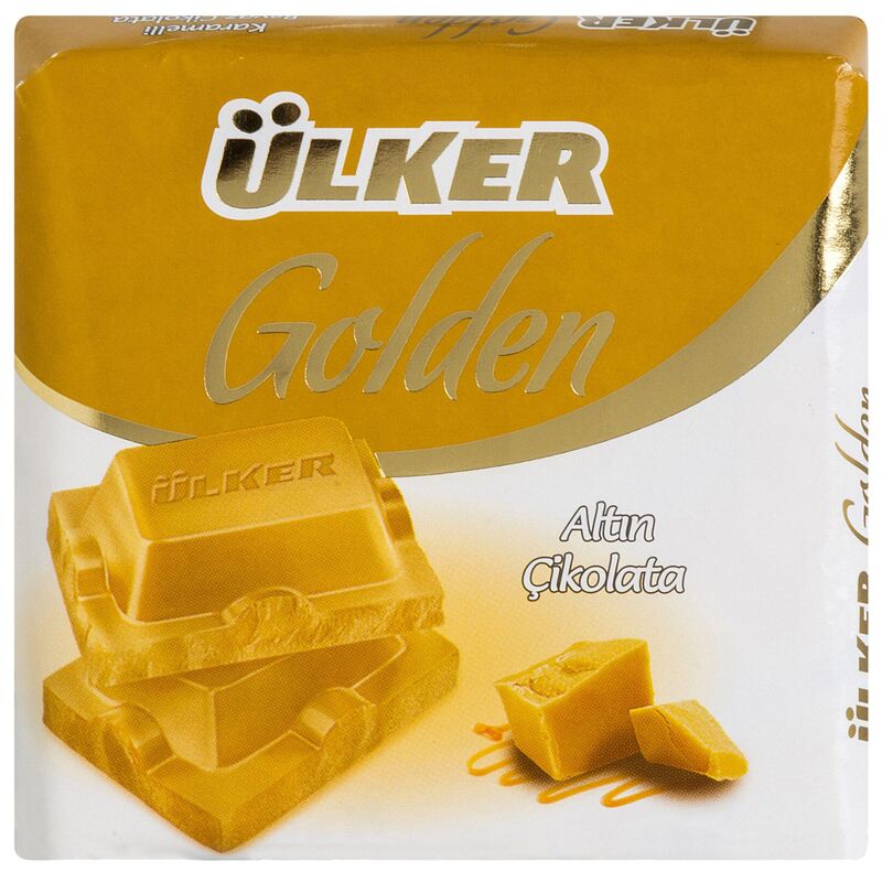 شکلات تخته ای Ulker Golden  اولکر طلایی 60 گرم محصول ترکیه