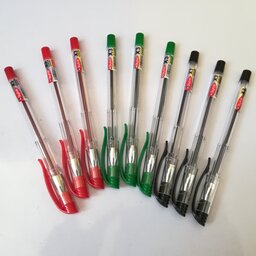 خودکار استایلیش X3 (نوک نوشتاری هفت دهم و یک میل) کیفیت عالی و بسیار روان(موجود در رنگ های آبی، مشکی، سبز و قرمز) 