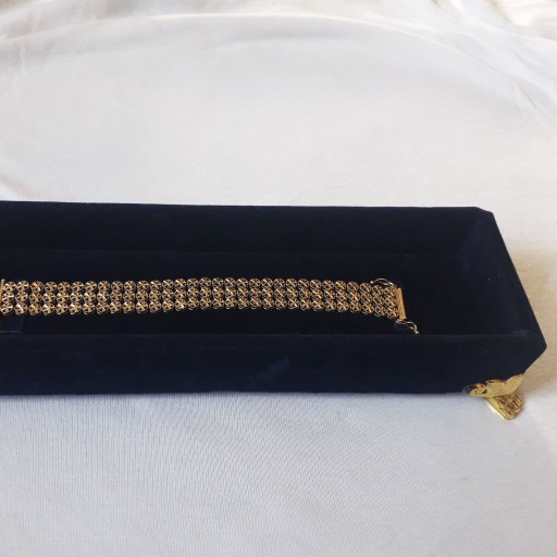 جعبه طلا و جواهرات لوکس دستبند ، پابند