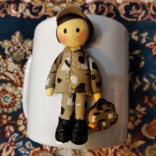 ماگ عروسکی طرح سرباز2
