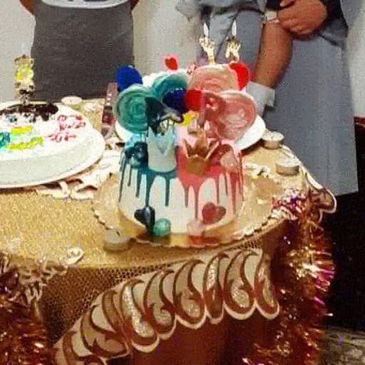 کیک تولد دختر و پسر( خانگی)