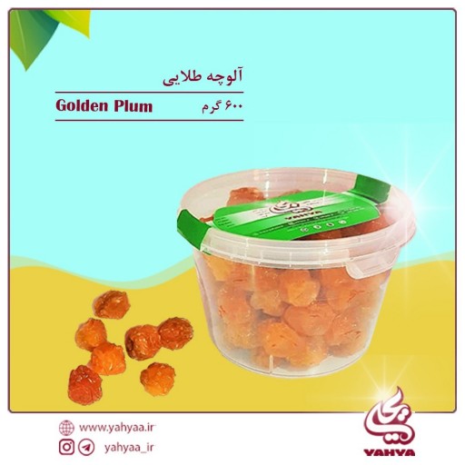 آلوچه طلایی ملس دستچین ممتازAA (500گرمی)