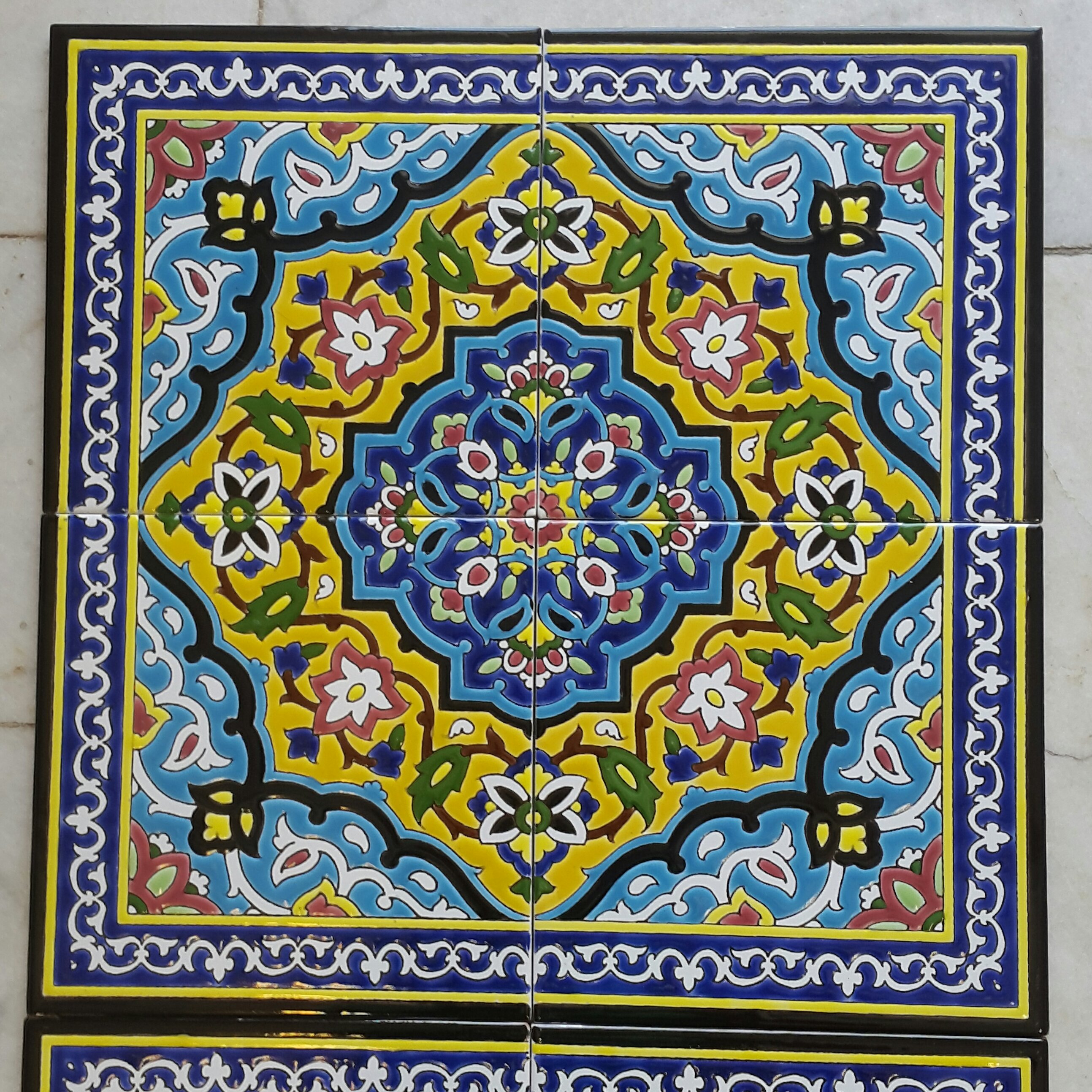 کاشی هفت رنگ 40 در 40