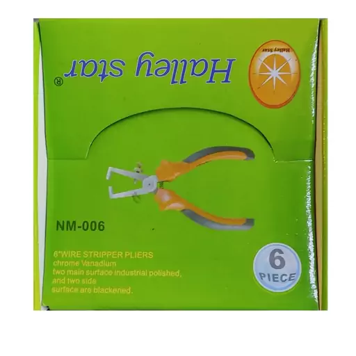 انبر سیم لخت کن هالی استار مدل NM-006 سایز 6 اینچ