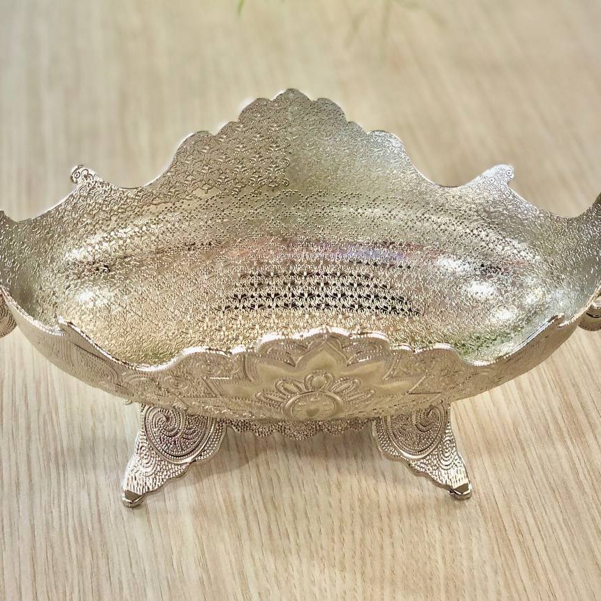 آجیل خوری نقره ای  سنا