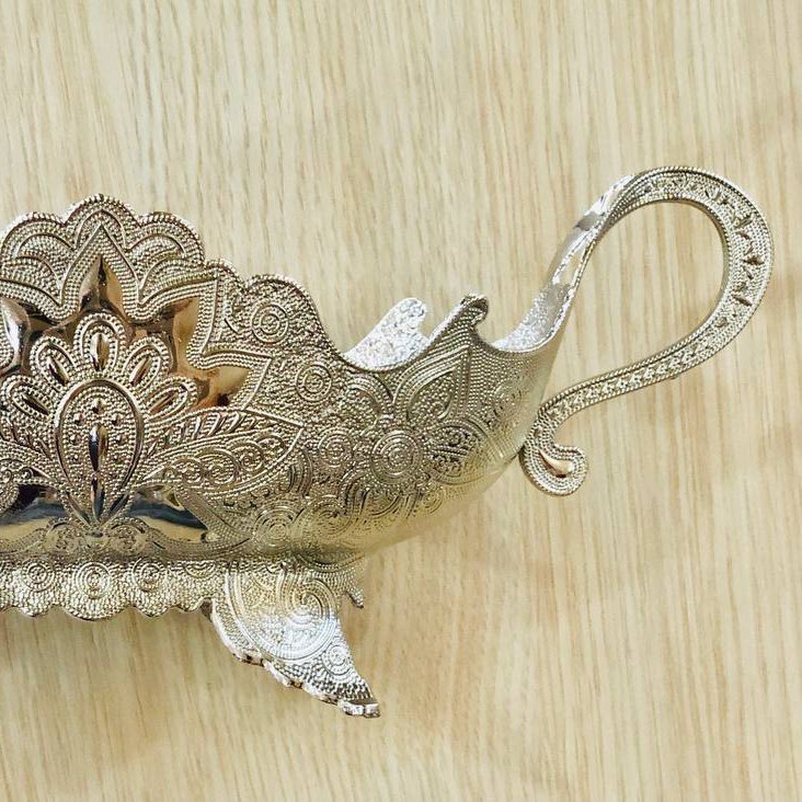آجیل خوری نقره ای  سنا