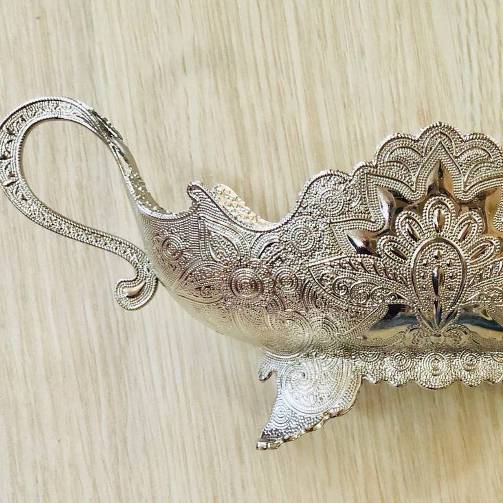 آجیل خوری نقره ای  سنا