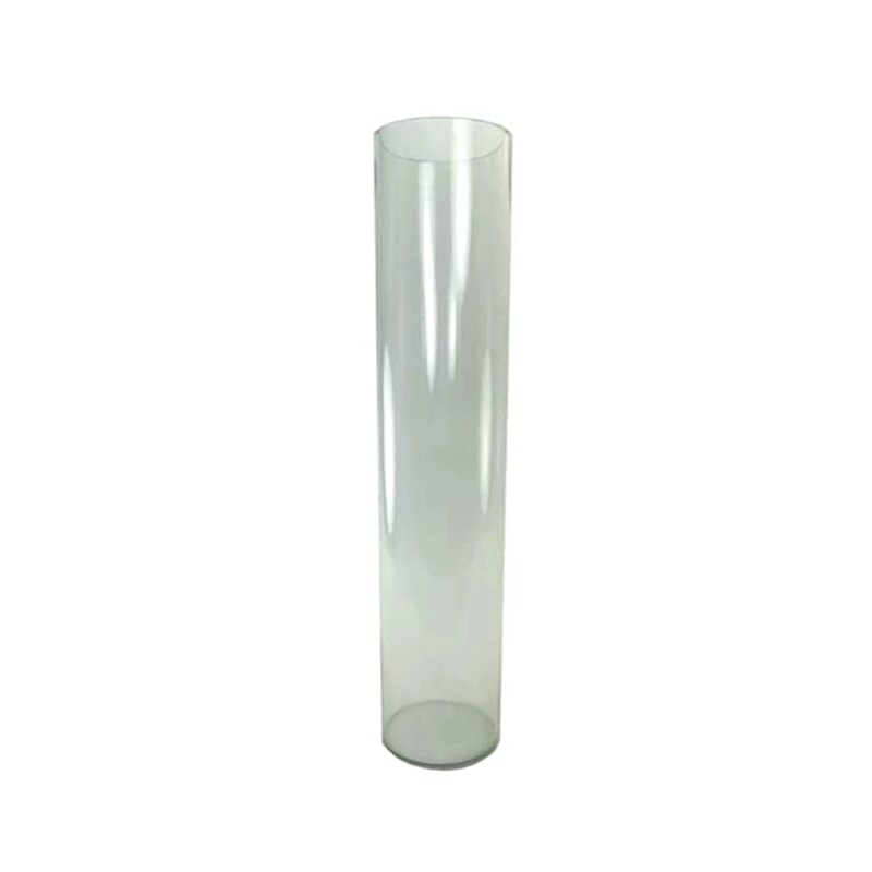گلدان شیشه ای بامبویی (گرد) - دهانه 12 - ارتفاع 60 سانتیمتر