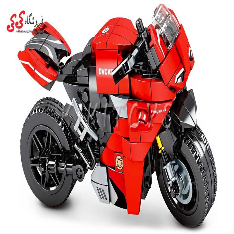 لگو ماکت موتور دوکاتی Ducati برند اس وای SEMBO BLOCK 701210