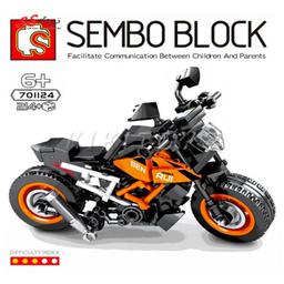 لگو ماکت موتور کی تی ام KTM برند اس وای SEMBO BLOCK 701124