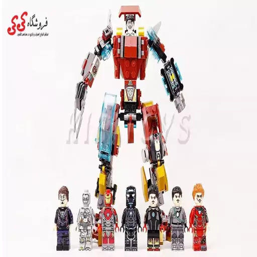 لگو مینی فیگور  ایرونمن و تونی استارک  LEGO IRON MAN SY1182