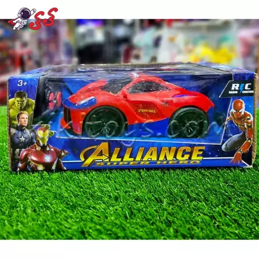 اسباب بازی  ماشین کنترلی  اسپایدرمن Spider Man CARS H829