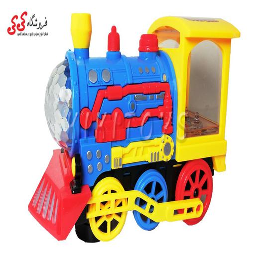 قطار بازی موزیکال کودک با فواره آب FUN TRAIN 3980B