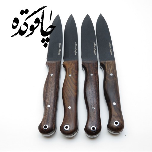 چاقوی طبعیت گردی(بوشکرافت) صفر تا صد دست ساز استاد اکبر زنجانی