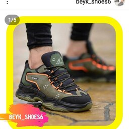 کفش اسپرت مردانه مخصوص پیاده روی و کوهنوردی مدل ویس من در دو رنگ با زیره کاملا پیو وتزریق مستقیم سایز 40تا45