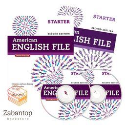 کتاب امریکن انگلیش فایل استارتر ویرایش دوم American English File Starter 2nd