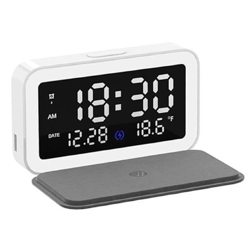 	داک شارژ ساعت زنگدار رومیزی مدل مگ سیف SuperClock 6in1