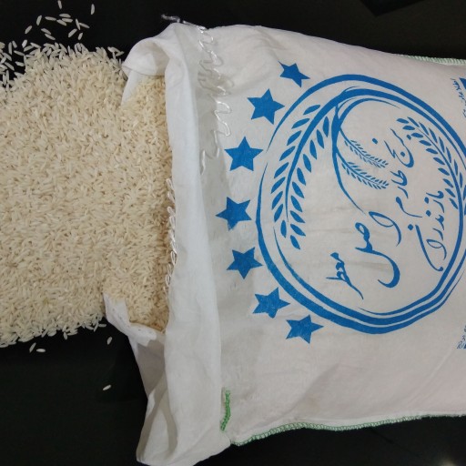 برنج طارم هاشمی معطر مازندران، کشت اول سال 99، ارگانیک و خالص، بسته10 کیلویی