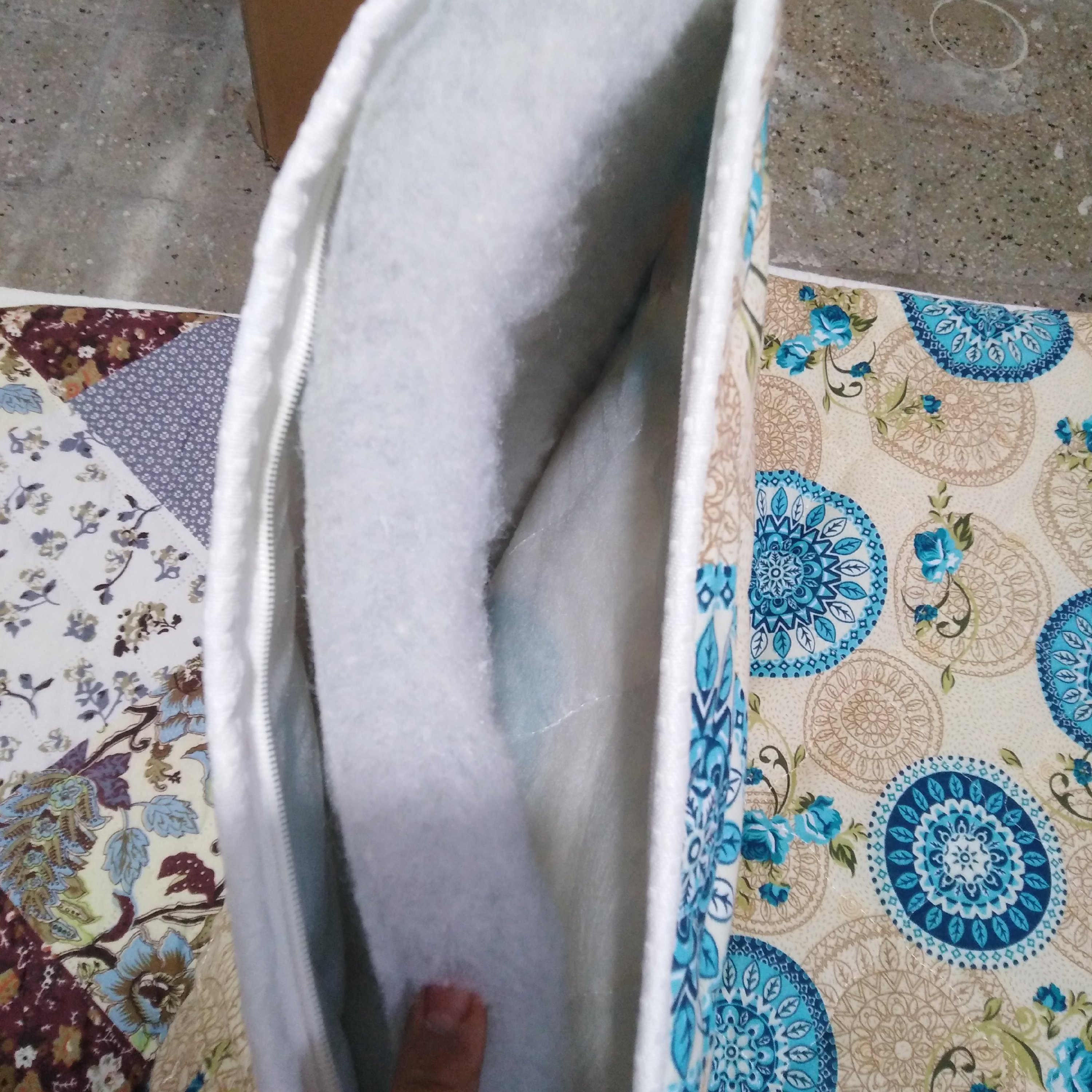 تشک میهمان زمینی 3لایه با آستر پنبه دوز پسکرایه