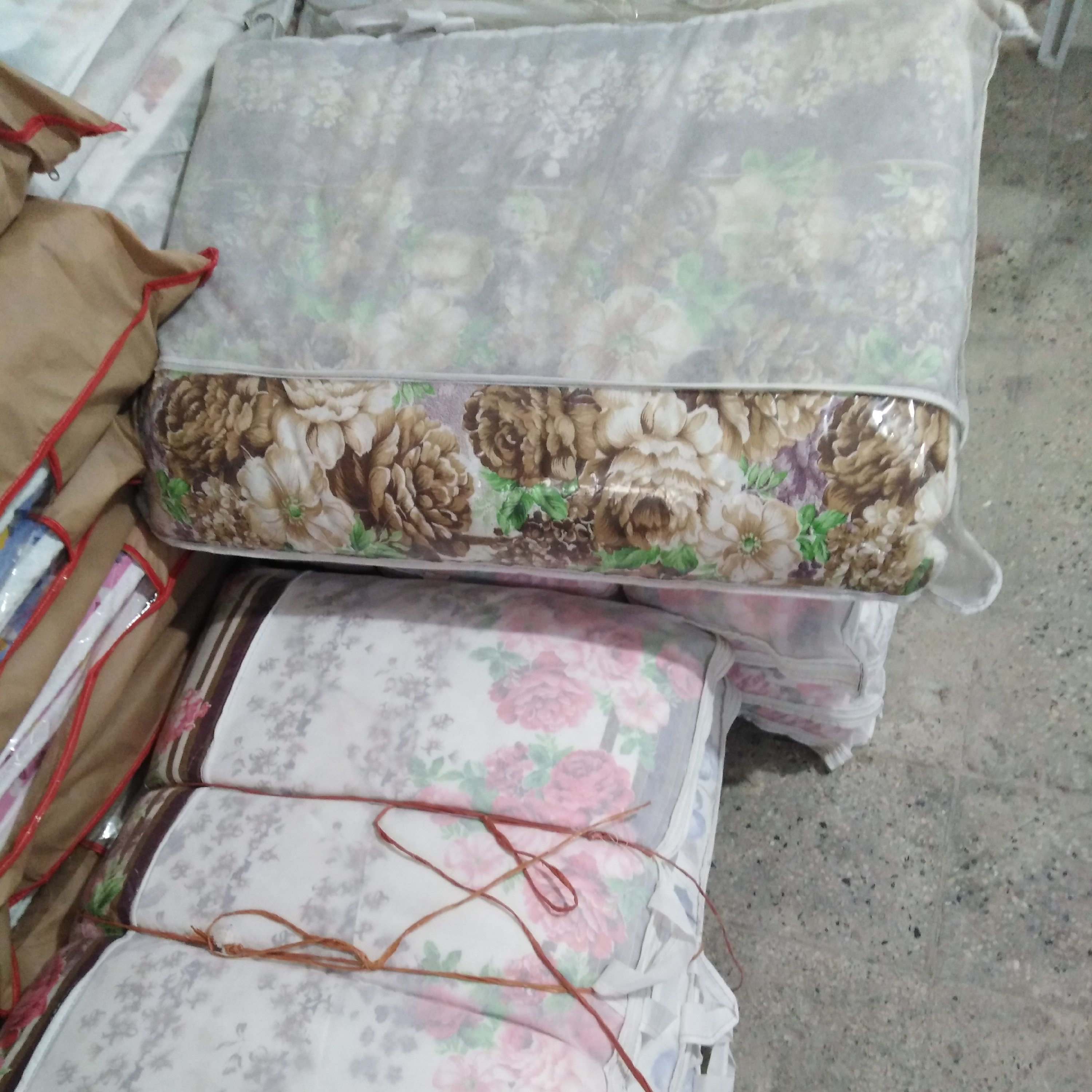 تشک میهمان زمینی 3لایه با آستر پنبه دوز پسکرایه